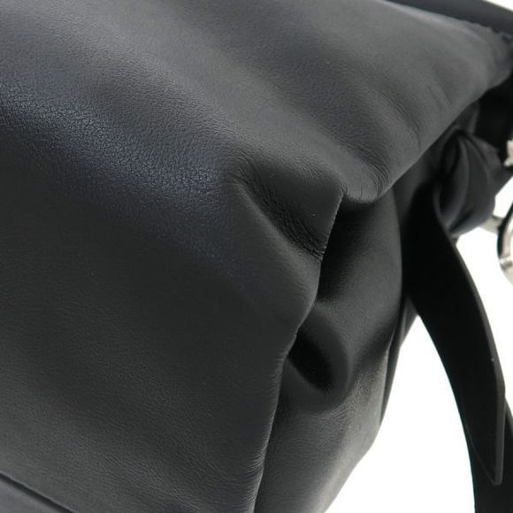 Givenchy Twisted Strap Calfskin Shoulder Bag Black - Picture 5 of 9